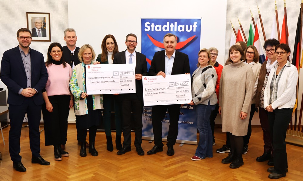 44.000 Euro für Frauenhäuser nach Rekordbeteiligung beim Hanauer Stadtlauf 44.000 Euro für Frauenhäuser nach Rekordbeteiligung beim Hanauer Stadtlauf