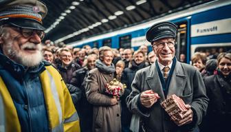 Abschied von Bahnbabo Peter Wirth in Frankfurt