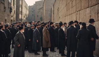 Antisemitismus auf dem Vormarsch: Juden feiern hinter Mauern