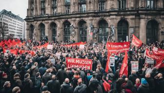 Demonstration in Frankfurt gegen Rechtsruck: 'Wir müssen laut sein'