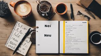 Die Bedeutung von Neuem: Von Neuem in der deutschen Sprache verstehen