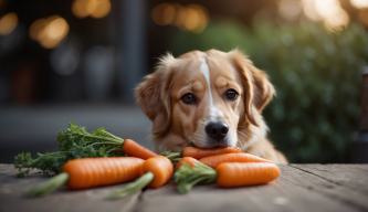 Dürfen Hunde Möhren aus der Dose fressen?
