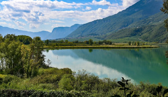 Ein Blick auf den Kalterer See