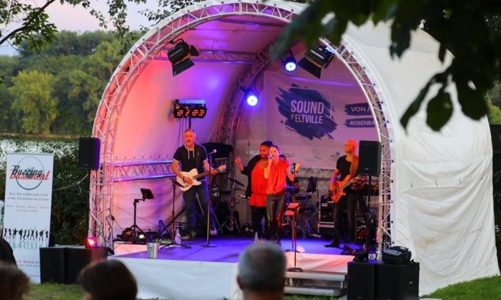 Eltvilles Open Air Konzertreihe kehrt mit Blick auf den Rhein zurück Eltvilles Open Air Konzertreihe kehrt mit Blick auf den Rhein zurück