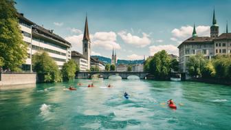 Fluss durch Zürich: Entdecken Sie die Schönheit der Limmat