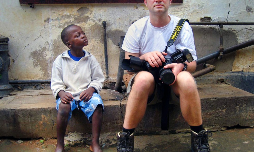Fotos von Krieg und Alltag: Jens Grossmann beendet Ausstellung 