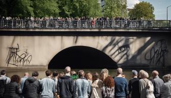 Gedenk-Graffito in Frankfurt nach Hanau-Anschlag wiederhergestellt