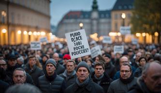Große Demonstration in Dresden nach Angriff auf SPD-Politiker