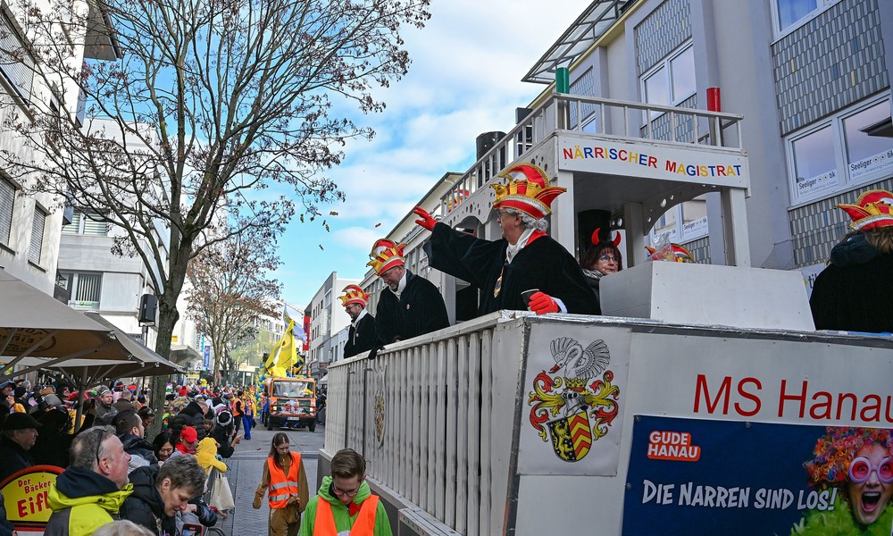 Hanau bereitet sich auf vier Fastnachtsumzüge vor und kündigt weitreichende Verkehrseinschränkungen an