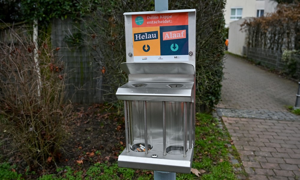 Hanau bringt 25 interaktive Kippensammler im Stadtgebiet an