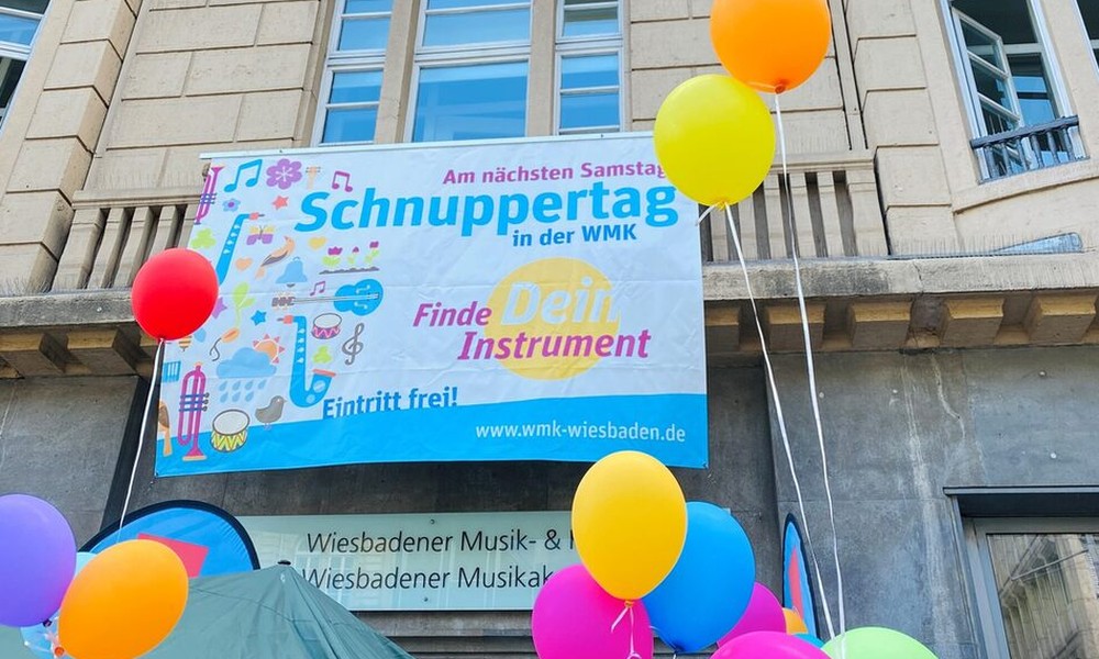 Instrumente testen in Wiesbaden: Musik- und Kunstschule lädt zum Schnuppern am 20. Juni