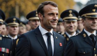 Macron wird in Berlin mit militärischen Ehren zum Staatsbesuch begrüßt