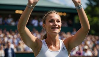 Marketa Vondrousova startet in Bad Homburg nach Wimbledon-Sieg