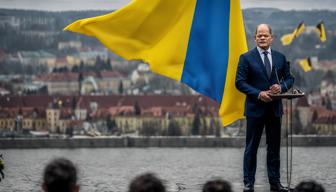 Olaf Scholz verspricht schnelle Waffenlieferungen bei Besuch in Kiew