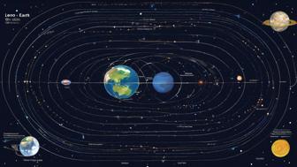 Optimale Umlaufbahn: So funktionieren Satelliten und deren Bahnen