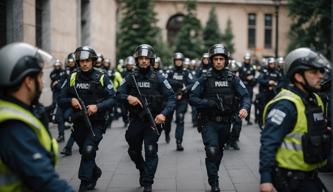 Polizei räumt Hof der FU Berlin bei Palästina-Protesten
