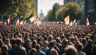 Protest in Frankfurt: Konzert und friedlicher Widerstand gegen 