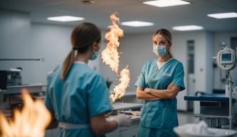 Schnelles Handeln des Klinikpersonals gelobt - Brand in Langener Klinik