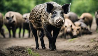 Schweinepest-Zone auf Kreise Bergstraße und Darmstadt-Dieburg ausgedehnt