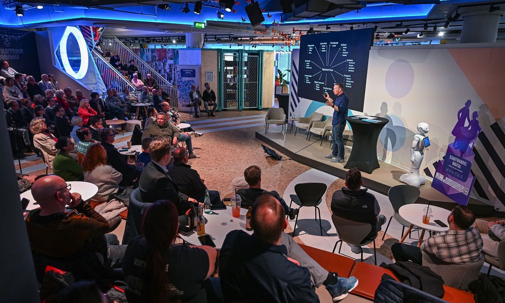 Stadthof Hanau dreifach beim German Design Award 2026 ausgezeichnet Stadthof Hanau dreifach beim German Design Award 2026 ausgezeichnet