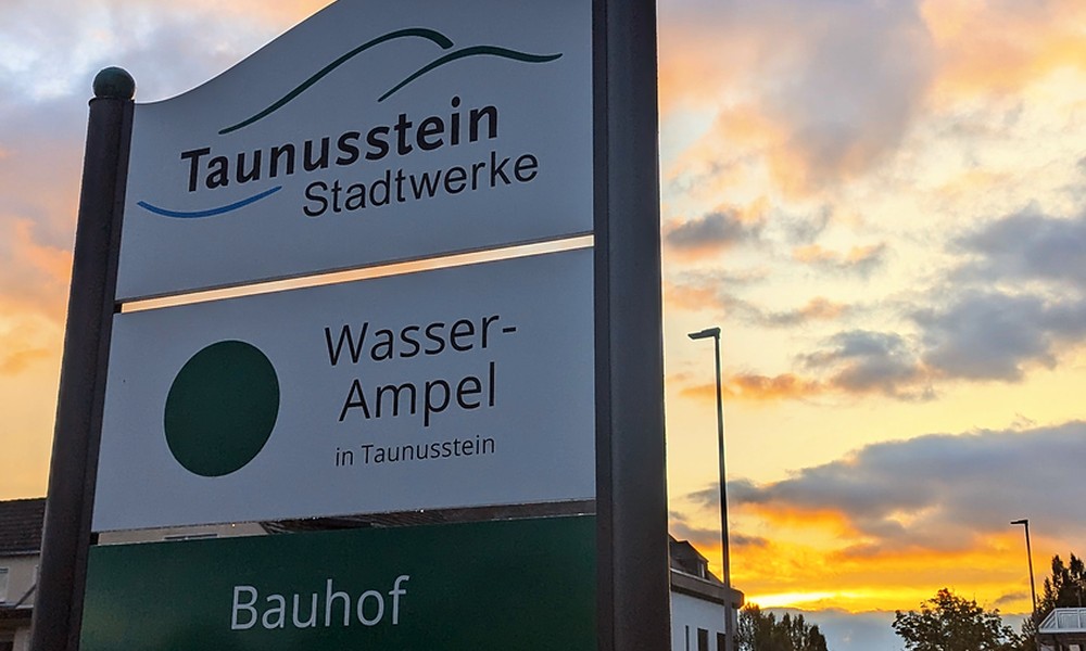 Weniger Verbrauch und kühlere Tage entspannen Trinkwassersituation in Taunusstein