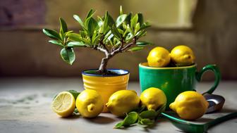 Wie man eine Zitrone in eine Tasse pflanzt: Eine duftende Idee für dein Zuhause