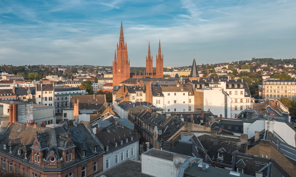 Wiesbaden lässt Stadtgebiet per Luftbild und Laserscan neu vermessen