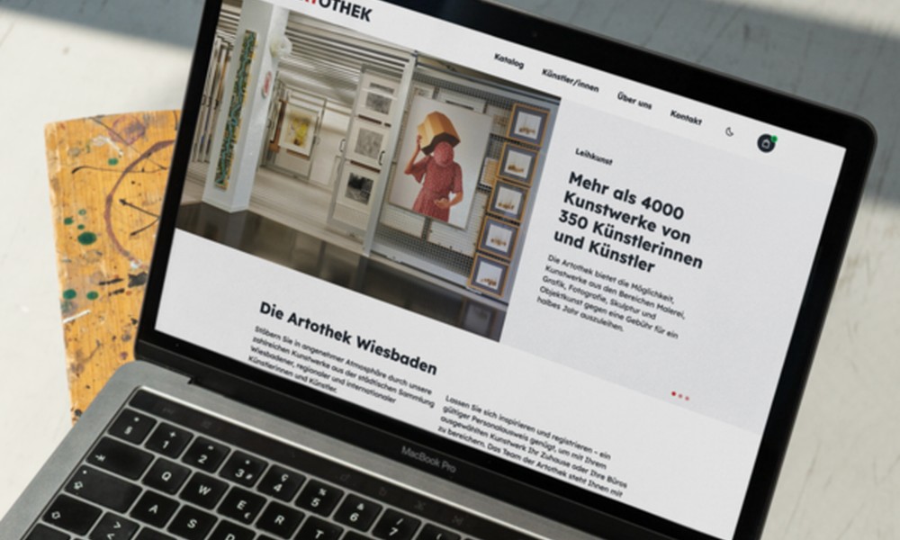 Wiesbadener Artothek legt Online-Katalog mit rund 500 Werken vor und erlaubt Reservierungen