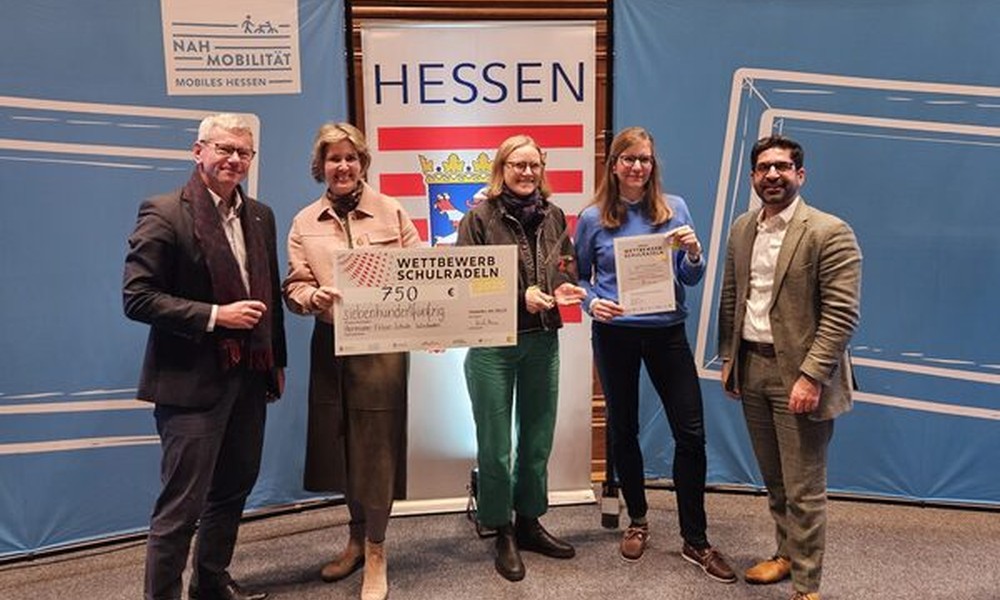 Wiesbadener Hermann-Ehlers-Schule erreicht zweiten Platz beim Schulradeln Hessen